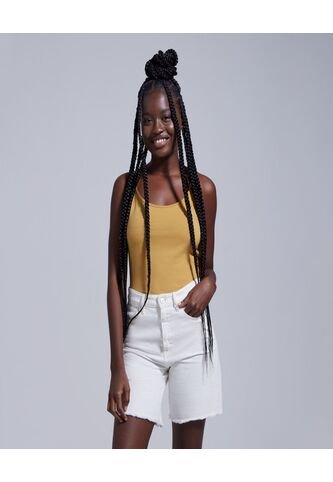 Top Para Mujer Top Color Amarillo  Marca Ostu #40220310 Ostu