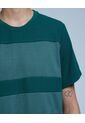 Camiseta Para Hombre Manga Corta Color Verde  Marca Ostu #60091202 de Ostu