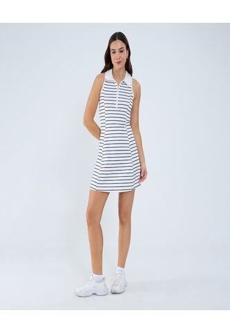 Vestido Para Mujer M/Sisa Corto Color Crema Marca Ostu #40170305 Ostu