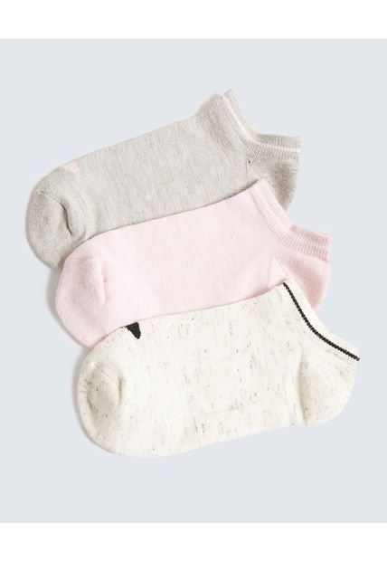 Medias Para Mujer Invisible Color Negro Marca Ostu #40980239