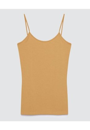 Top Para Mujer Top Color Amarillo  Marca Ostu #40220310