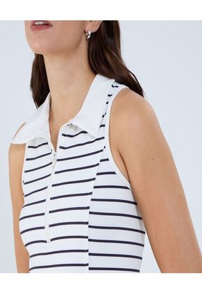 Vestido Para Mujer M/Sisa Corto Color Crema Marca Ostu #40170305