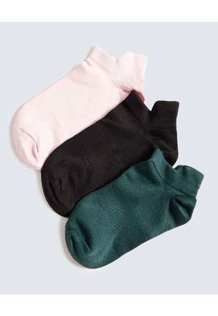 Medias Para Mujer Invisible Color Negro Marca Ostu #40980247