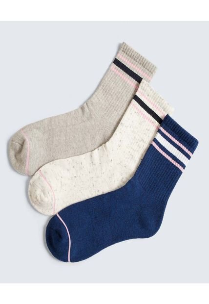 Medias Para Mujer Caña Corta Color Negro Marca Ostu #40980228