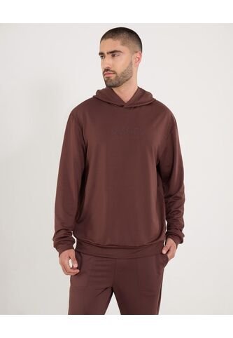 Buzo  Para Hombre Hoodie Color Café Marca Ostu #60060571 Ostu