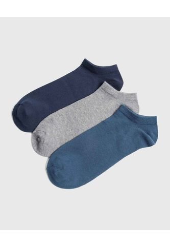 Medias Para Hombre Invisible Color Negro Marca Ostu #60980329 Ostu