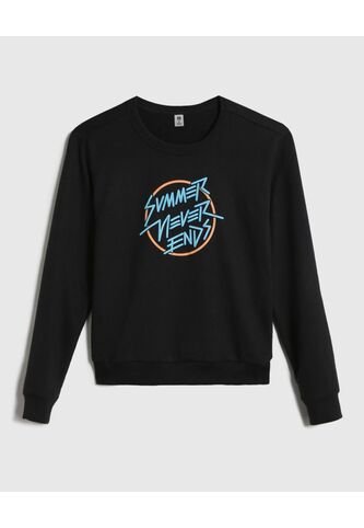 Buzo Para Niño Cuello Redondo Color Negro Marca Ostu #80060125 Ostu