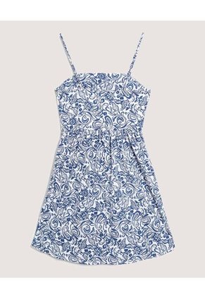 Vestido  Para Mujer M/Sisa Medio Color Crudo Marca Ostu #40170365