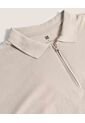 Polo  Para Hombre Cuello Tejido Sin Bolsillo Color Beige Marca Ostu #60110880 de Ostu