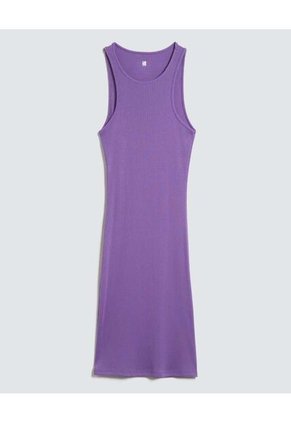 Vestido Para Mujer Manga Sisa Color Morado Marca Ostu #40170255