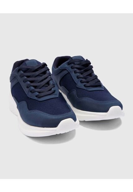 Tenis Para Hombre Casual Color Azul Marca Ostu #60720112