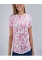 Camiseta Para Mujer Manga Corta Color Rosado  Marca Ostu #40092109 de Ostu