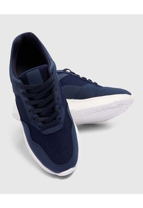 Tenis Para Hombre Casual Color Azul Marca Ostu #60720112