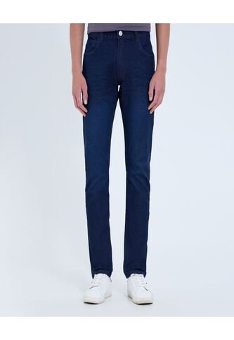Jean Para Hombre Skinny Color Azul  Marca Ostu #60160414 Ostu