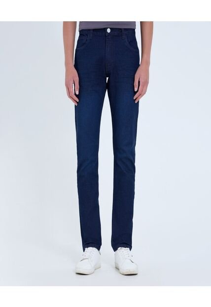 Jean Para Hombre Skinny Color Azul  Marca Ostu #60160414