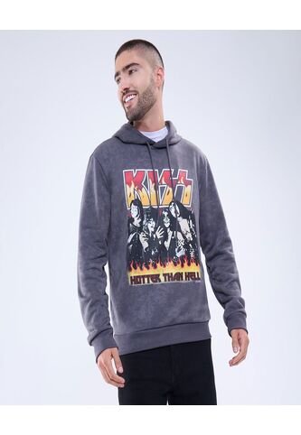 Hoodie Para Hombre Estampado Kiss  De Hombre #60060517 Ostu Ostu