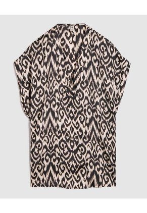 Blusa Para Mujer Manga Corta Color Negro Marca Ostu #40121052