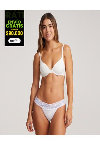 Brasier Para Mujer Media Copa Color Beige Marca Ostu #40830007 Ostu