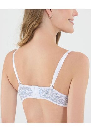 Brasier Para Mujer Media Copa Color Blanco Marca Ostu #40830026