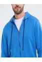 Buzo Para Hombre Zipper Color Azul Marca Ostu #60060384 de Ostu