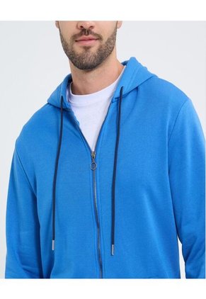 Buzo Para Hombre Zipper Color Azul Marca Ostu #60060384