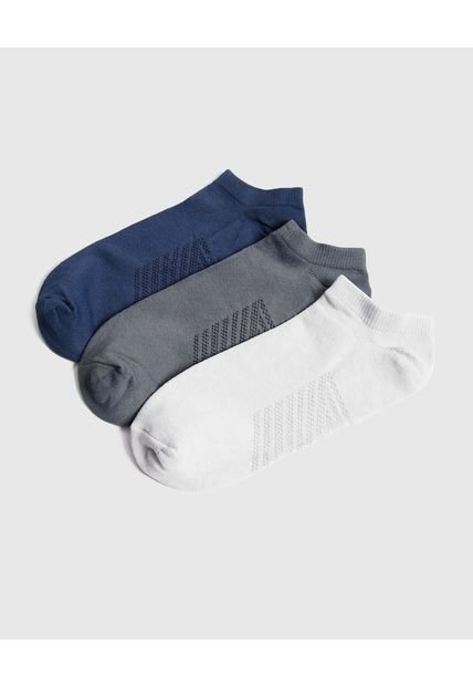 Medias Para Hombre Invisible Color Gris Marca Ostu #60980333