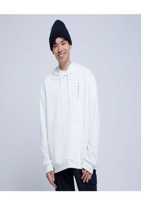 Buzo Para Hombre Hoodie Color Blanco Marca Ostu #60060360