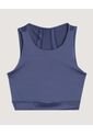 Camiseta  Para Mujer Crop Top Color Azul Marca Ostu #40092545 de Ostu