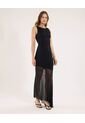Vestido Para Mujer M/Sisa Largo Color Negro Marca Ostu #40170332 de Ostu