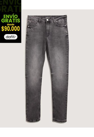 Jean Para Hombre Slim Color Gris Marca Ostu #60160426 Ostu