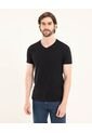 Camiseta Para Hombre Manga Corta Color Negro Marca Ostu #60091036 de Ostu