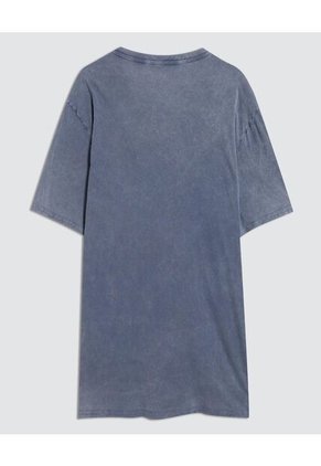 Camiseta Para Hombre Manga Corta Color Azul  Marca Ostu #60091386