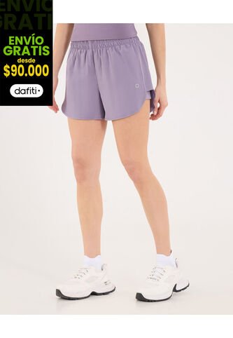 Short Para Mujer Multiusos Plano Color Lila Marca Ostu #40190352 Ostu