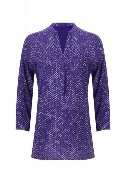 Blusa Para Mujer M/3/4 Ostu Color Morado #40120456