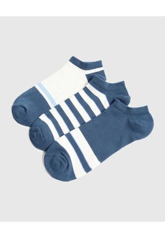 Medias Para Hombre Invisible Color Negro Marca Ostu #60980324 Ostu