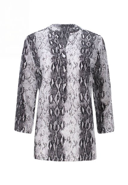 Blusa Para Mujer M/3/4 Ostu Color Negro #40120457