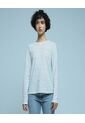 Camiseta Para Mujer Manga Larga Color Azul  Marca Ostu #40092023 de Ostu