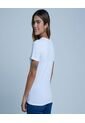 Camiseta Para Mujer Manga Corta Color Blanco Marca Ostu #40092002 de Ostu