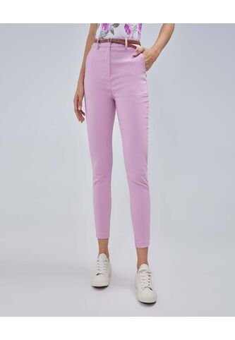 Pantalon Para Mujer Chino Color Rosapastel Marca Ostu #40070626 Ostu