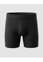 Pack X3 Boxer Medio Básico  Para Hombre Negro Ostu de Ostu