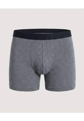 Pack Boxer X3 Algodón Estampado  Para Hombre Negro Ostu