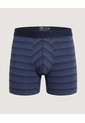 Bóxer Medio Rayas Clásicas  Para Hombre Azul Ostu de Ostu