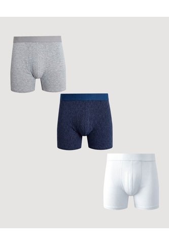 Pack X3 Boxer Medio Comfort X3 Para Hombre Negro Ostu Ostu