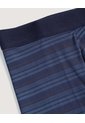 Bóxer Medio Rayas Clásicas  Para Hombre Azul Ostu de Ostu