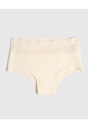 Panty Para Mujer Cachetero Color Blanco Marca Ostu #40800105