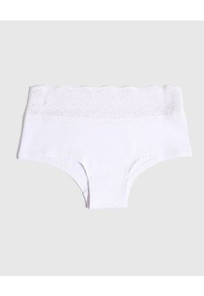 Panty Para Mujer Cachetero Color Blanco Marca Ostu #40800105