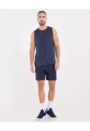 Camiseta  Para Hombre Manga Sisa Cuello Redondo Color Azul Marca Ostu #60091847