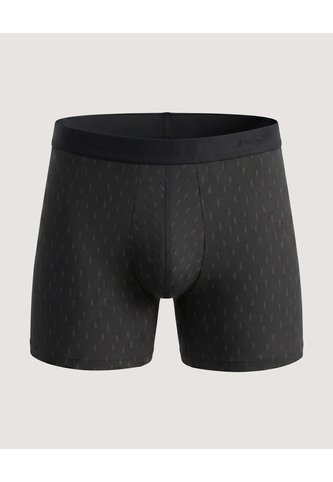 Bóxer Medio Estampado Geométrico  Para Hombre Negro Ostu Ostu