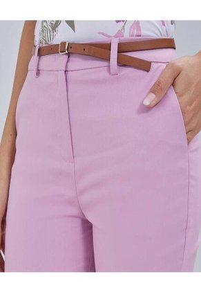 Pantalon Para Mujer Chino Color Rosapastel Marca Ostu #40070626