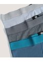Pack X3 Boxer Medio Confort  Para Hombre Negro Ostu de Ostu